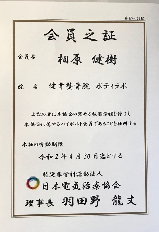 日本電気治療協会
